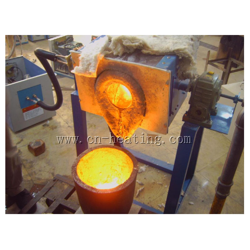 induction melting furnace video
